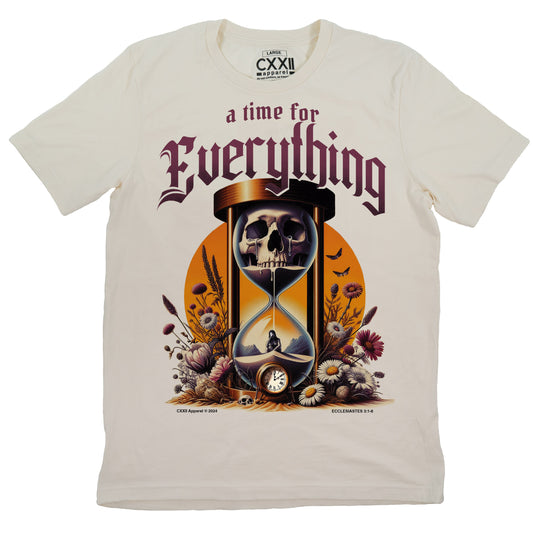 VOTD Ecclesiastes Series "A Time For Everything" Natural Tee