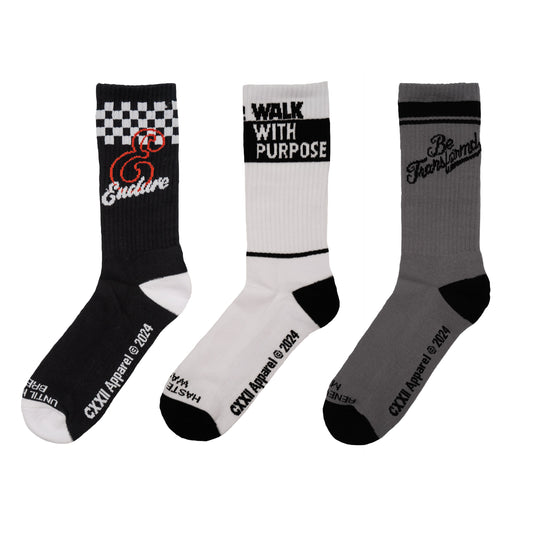 CXXII Spring '24' Crew Sock Bundle