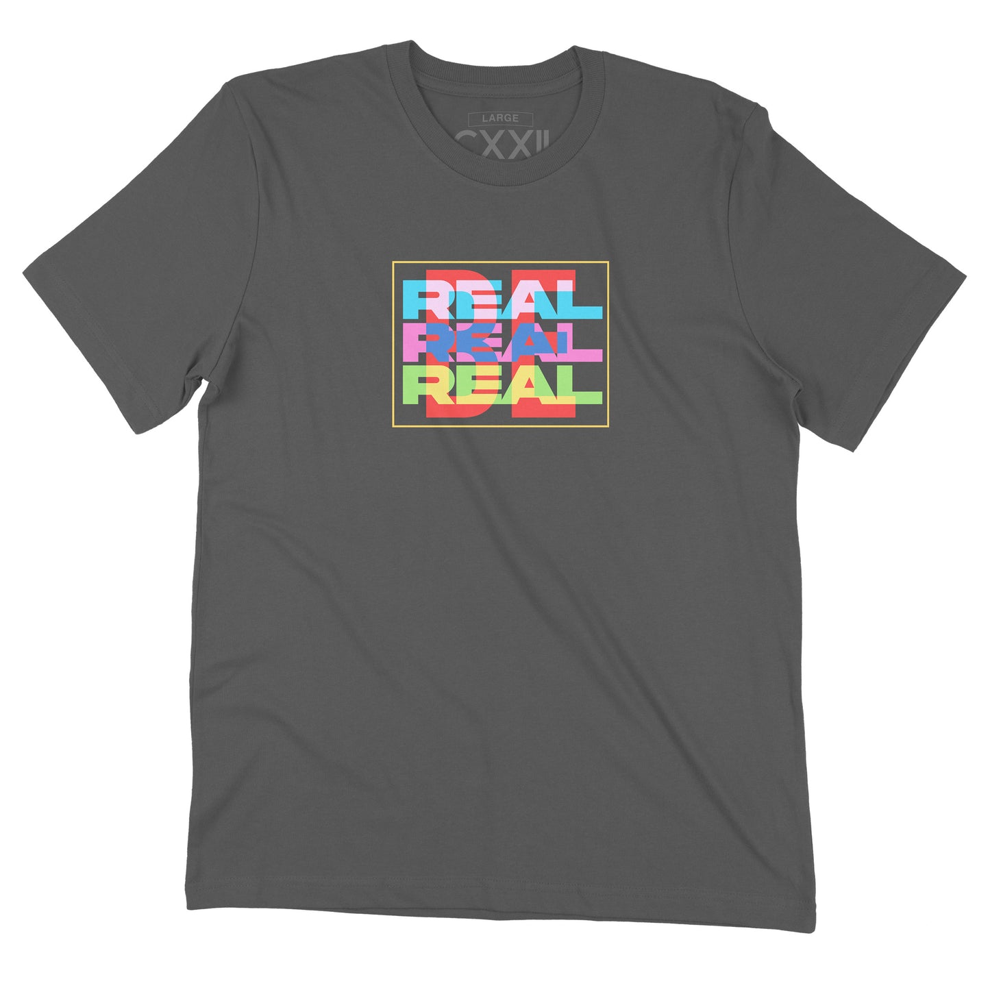 Collison Yth "BeReal" Dark Grey Tee