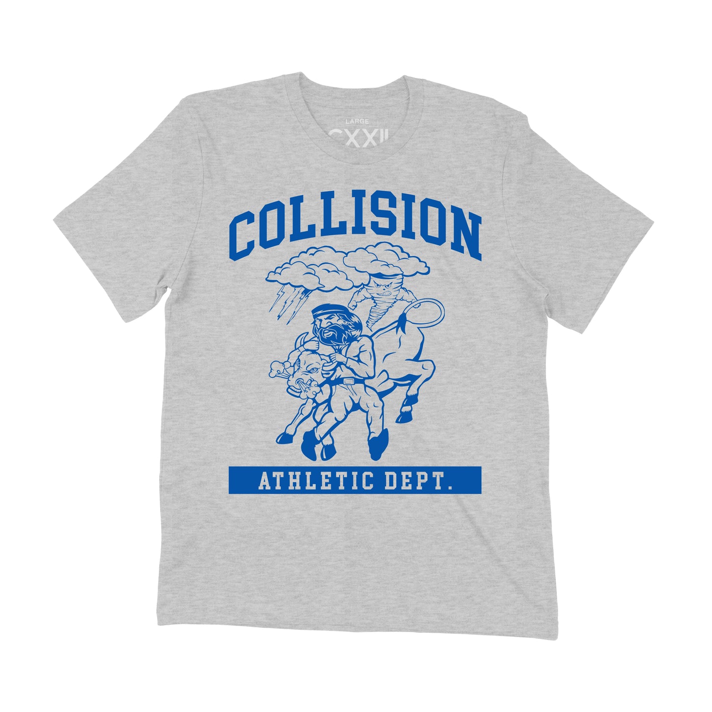 Collison Yth MashUp Athletic Grey / Blue