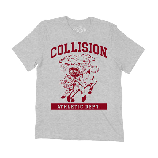 Collison Yth MashUp Athletic Grey / Red