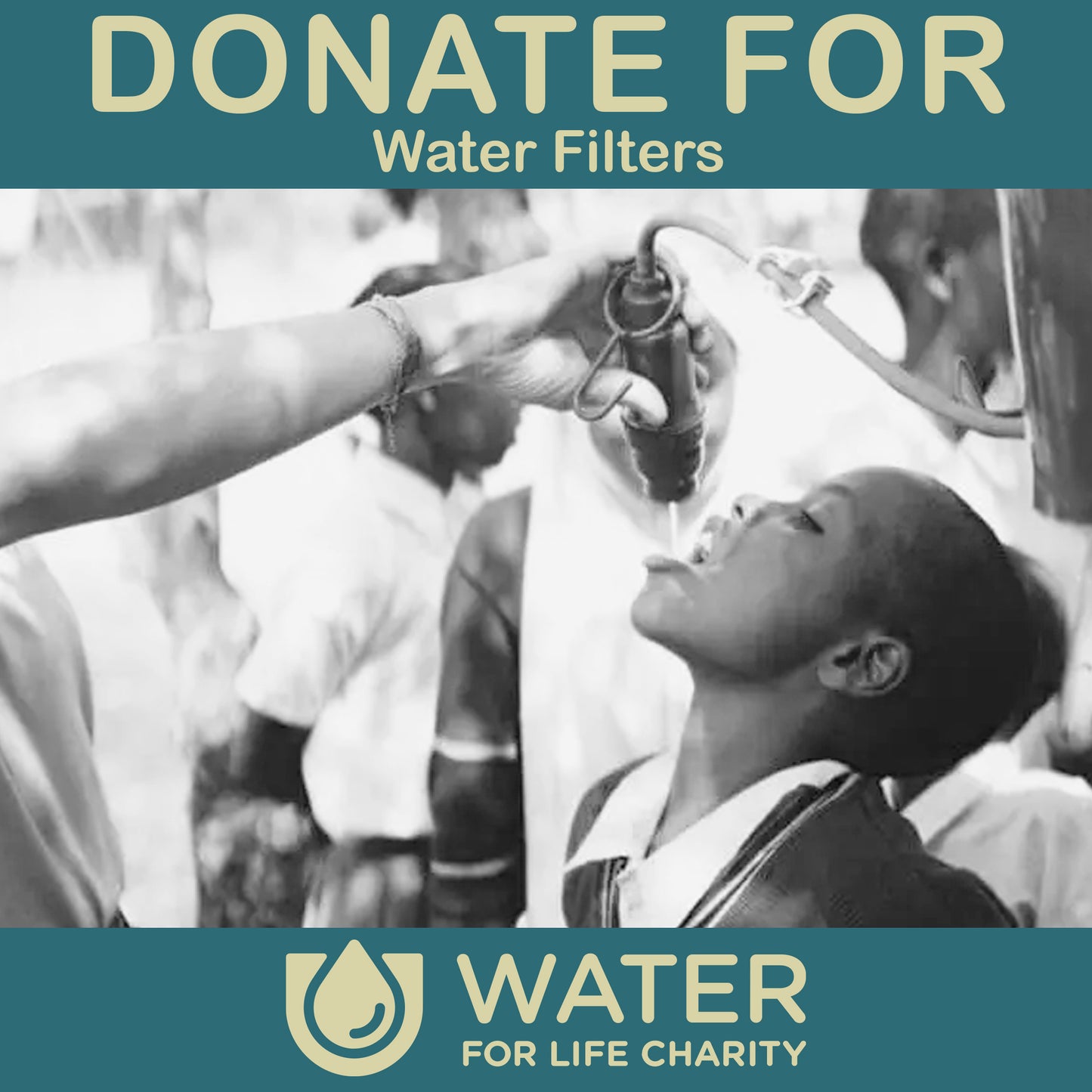 DONATE TO WATER FOR LIFE CHARITY