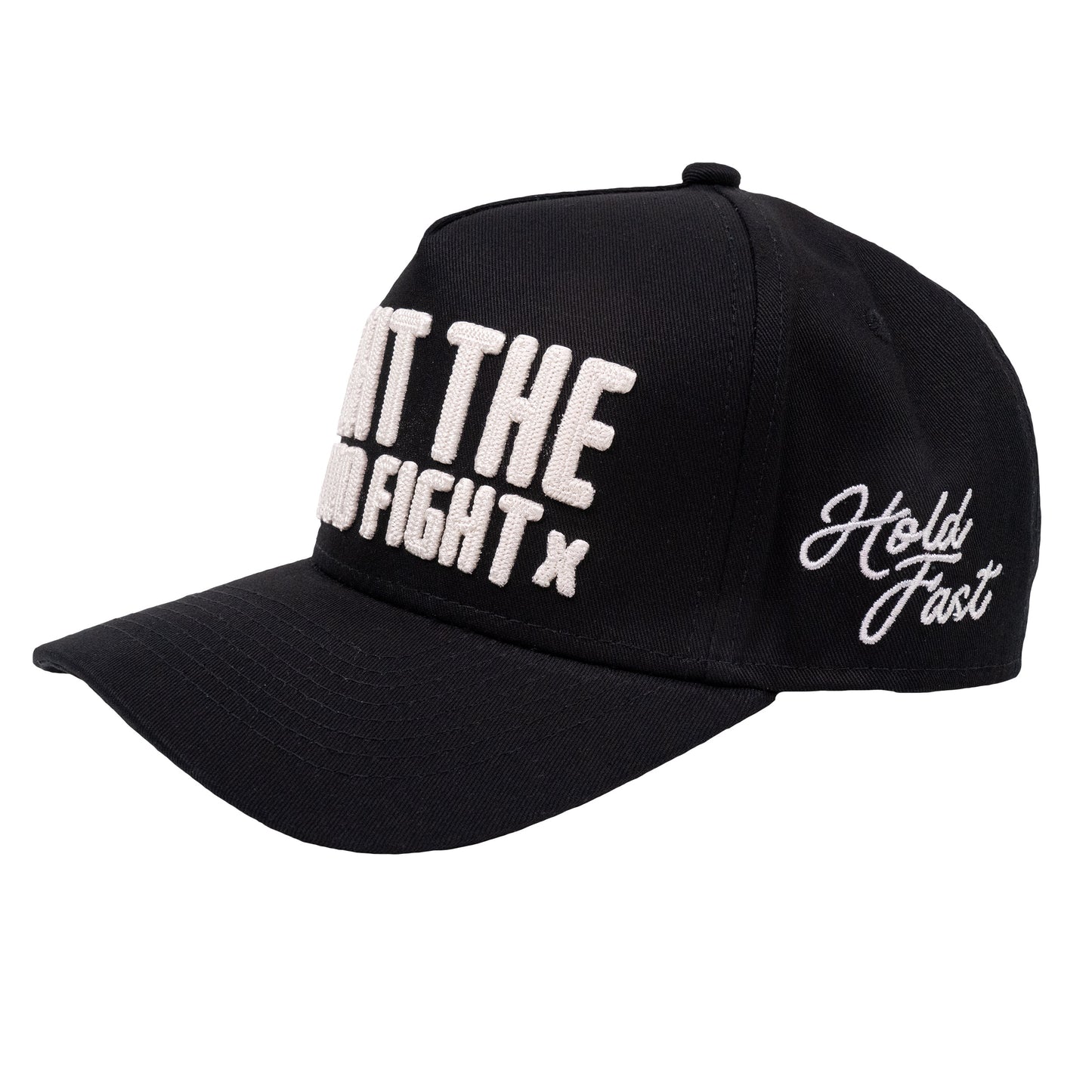 Fight the Good Fight Curved Brim 5 Panel Snapback