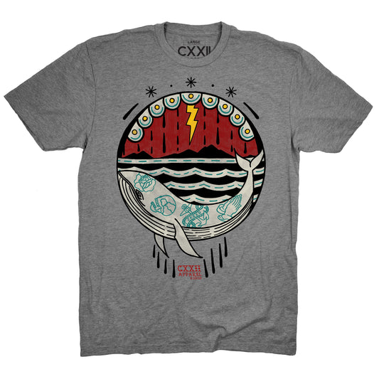 Jonah V.2 Deep Heather Tee