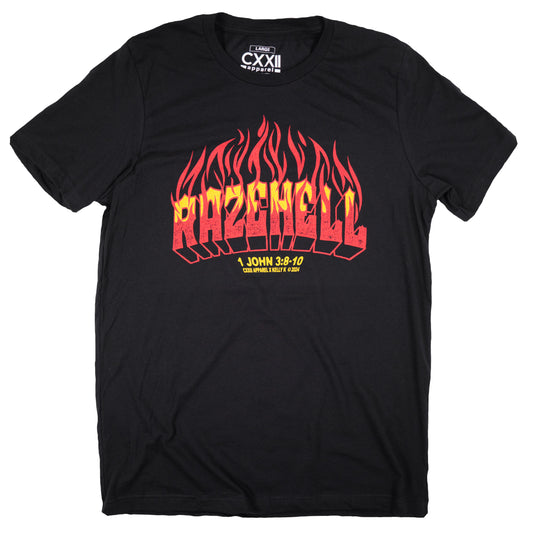 CXXII x KellyK RazeHell Black Tee