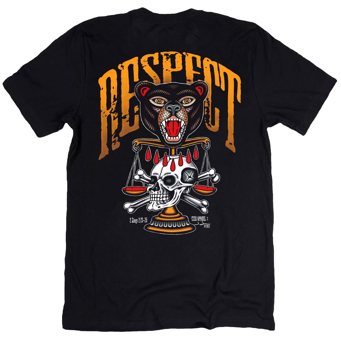 Respect Black Tee