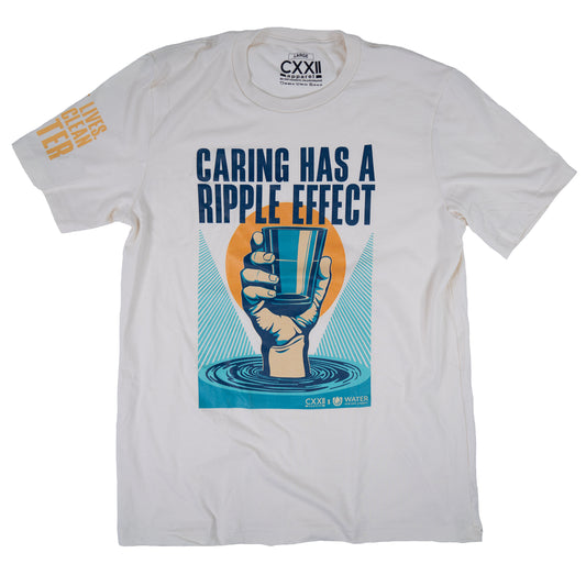 Ripple Effect Natural Tee