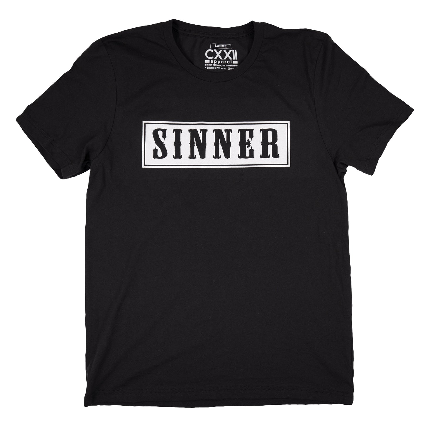 Sinner | Forgiven OG Black Tee