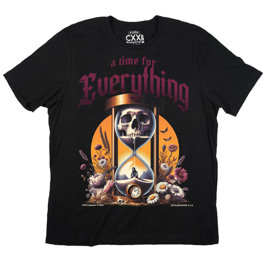 VOTD Ecclesiastes Series "A Time For Everything" Black Tee