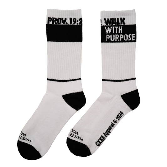 Walk With Purpose Crew Socks